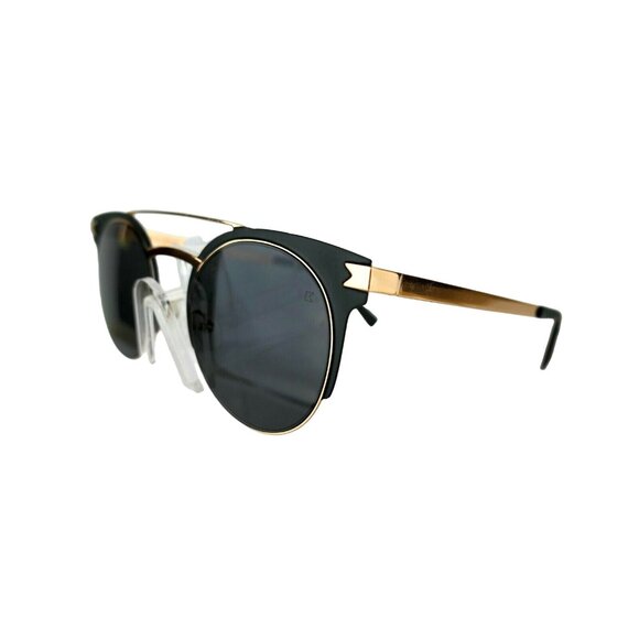 BOB SDRUNK ISOTTA (101/102) BLACK / GOLD 54-17 SUNGLASS FRAMES EYEWEAR - Picture 2 of 6